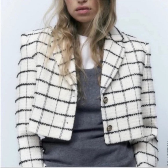 Zara cropped blazer - Picture 2 of 4